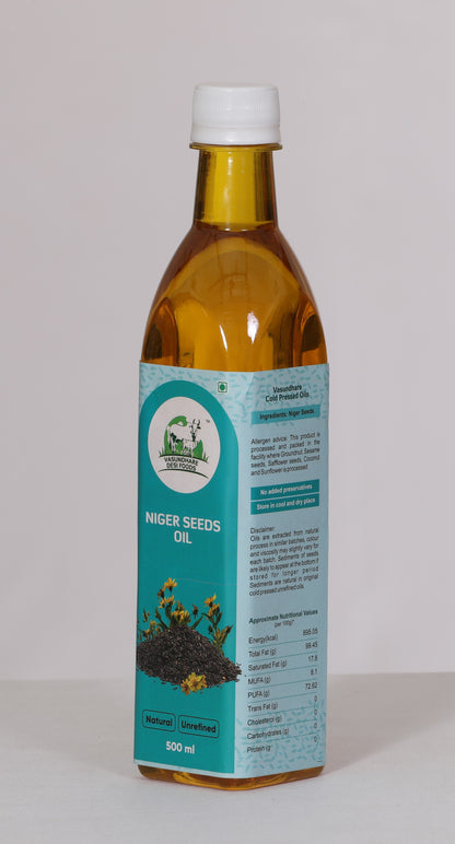 Cold Pressed Niger Seeds Oil