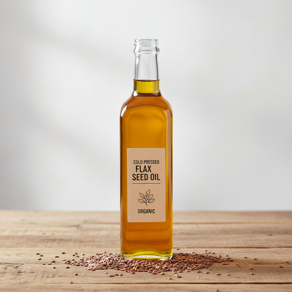 Cold Pressed Flax Seed Oil
