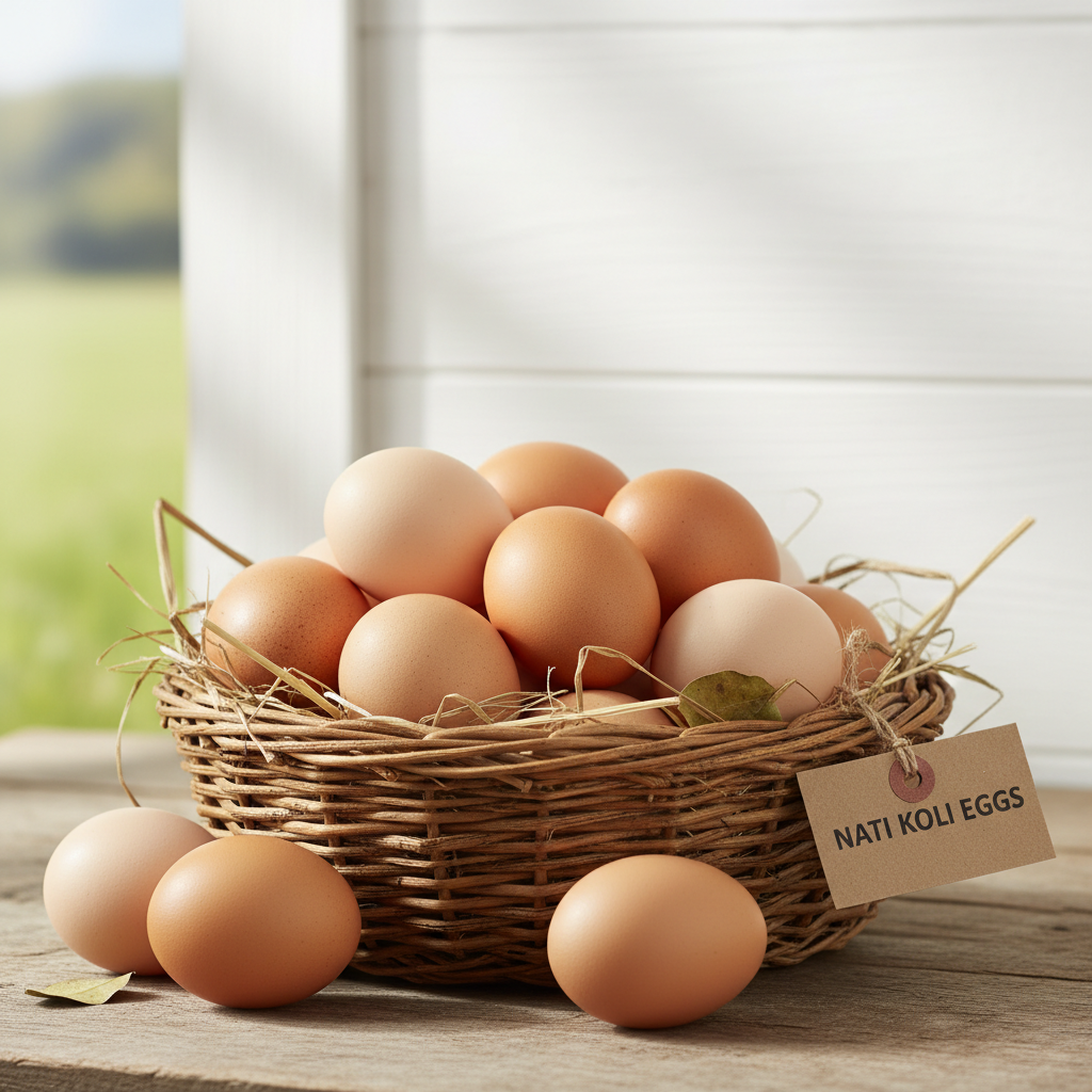 Nati Koli Eggs (Country Chicken Eggs)